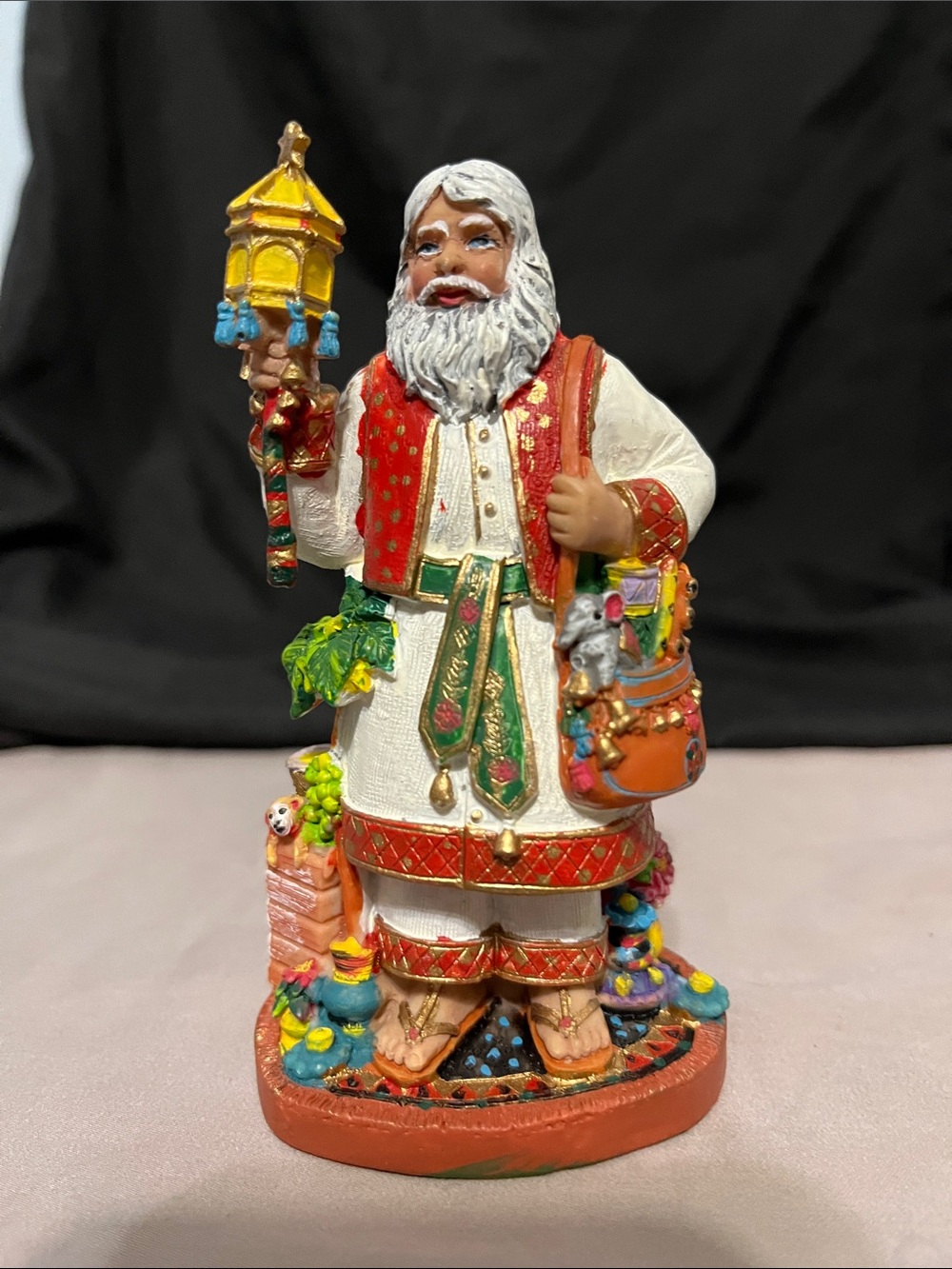 The International Santa Claus Collection Father Christmas India figurine